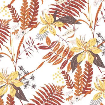 Papírový ubrousek Mank GmbH Airlaid podzimní ubrousky z netkané textilie HENNES 40 x 40 cm (50 ks)