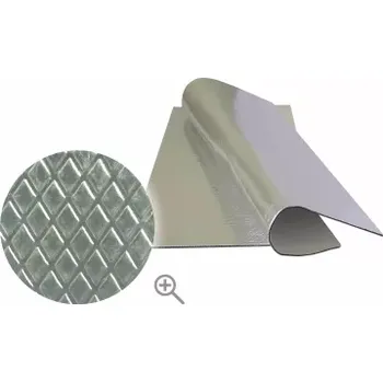 Auto-moto BOLL samolepicí tlumící materiál s hliníkem 25x50