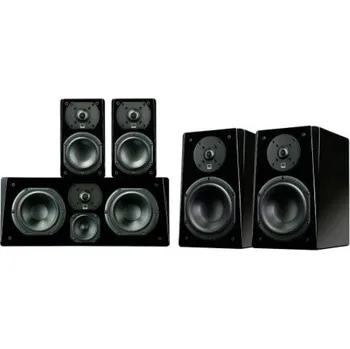 Audio SVS Prime Bookshelf Surround System - Černý