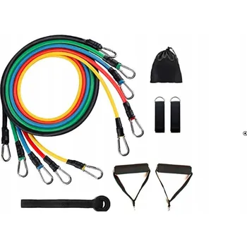 SADA 5 ODOLNOSTNÍCH GUM / POSILOVACÍCH GUM PRO CVIČENÍ FITNESS