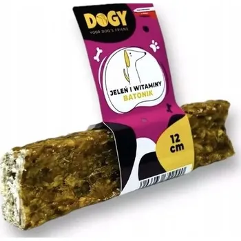 Pamlsek pro psa 100% jelení Tyčinka s přidanými vitamíny 12 cm DOGY