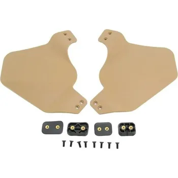 Chrániče tváří pro helmy s kolejnicí 2 kusy PÍSKOVÉ DESERT (Chrániče tváří pro helmy s kolejnicí 2 kusy PÍSKOVÉ DESERT)