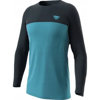 Pánské tričko Tričko s dlouhým rukávem DYNAFIT Traverse S-Tech Longsleeve M Modré, velikost M/L