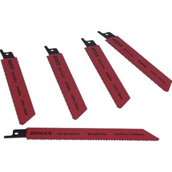 PILOVÝ LIST PRO PŘÍMOČAROU PILU BI-METAL, OCEL, 10 TPI X 152 MM OK034512 ROOKS