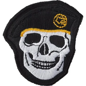Nášivka Nášivka LEBKA baret v barvě ČERNÉ (Nášivka LEBKA baret v barvě ČERNÉ)