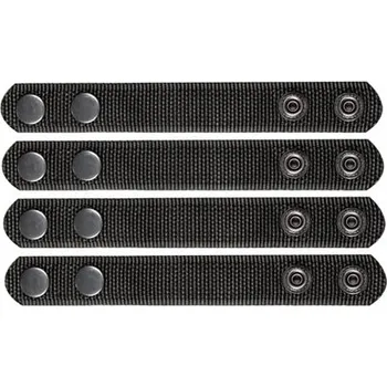 Opasek Poutka připínací na opasek 4 v balení ČERNÉ (Poutka připínací na opasek 4 v balení ČERNÉ)