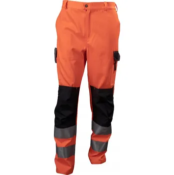 Pracovní obuv VÝSTRAŽNÉ PRACOVNÍ KALHOTY ORANŽOVÉ /3XL