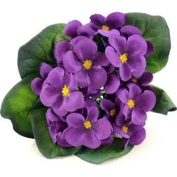 umělá květina Petrklíč tmavě fialový