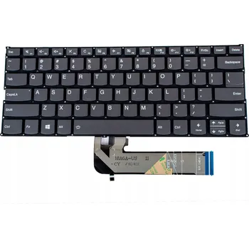 Náhradní klávesnice pro notebook Podsvícená klávesnice Lenovo IdeaPad Yoga 730 15 QWERTY US PL s podsvícením