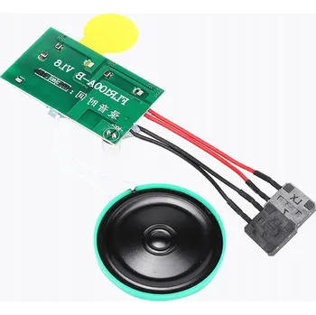 Bezpečnostní kamera DIY MODUL PRO NAHRÁVÁNÍ PŘÁNÍ NA POHLEDNICE 60S 0.25W