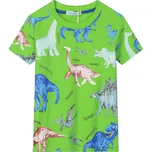 CHLAPECKÉ TRIČKO zelené Kugo HC9340 (Chlapecké tričko krátký rukáv)