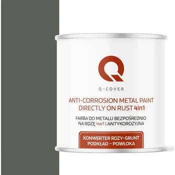 barva na kov BARVA NA KOV NA REZ POZINK 4v1 ŠEDÁ ZELENÁ RAL 7009 VYSOKÝ LESK 2.5L