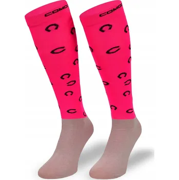 Pánské ponožky Jezdecké ponožky Comodo SPJM Horseshoe, růžové, velikost 06 vel. 39-42