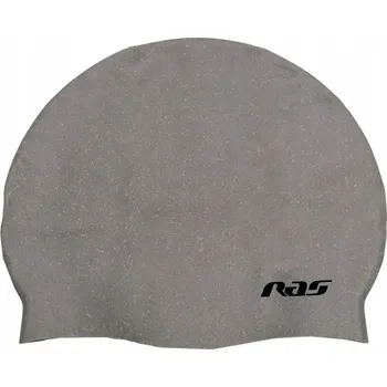 Plavecká čepice Plavecká čepice silikonová z recyklovaného materiálu RAS šedá