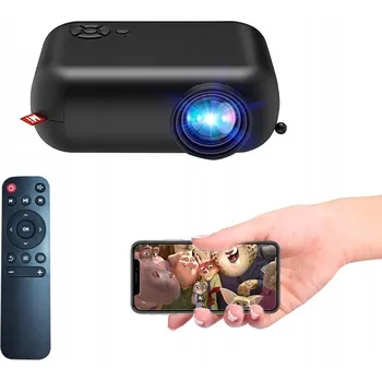 Projektor Projektor ITIMPORT až do 170" palců MOBILNÍ Bluetooth FullHD 1080P Výkonný