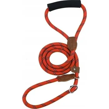 Vodítko pro psa OBOJEK VODÍTKO PRO PSA PROTISKLUZOVÁ ČERVENÁ DÉLKA 130 cm PRŮMĚR 8 mm