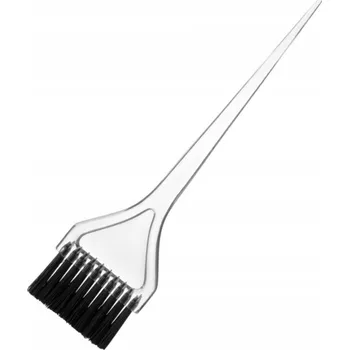 Kosmetický štětec Kadeřnický štětec na barvení a nanášení barvy PRŮHLEDNÝ PONIKS