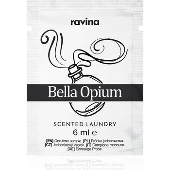 Aviváž RAVINA PARFÉM DO PRÁDLA BELLA OPIUM VZOREK 6ml VŮNĚ NA OBLEČENÍ