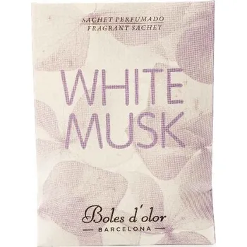 Boles d´olor Vonný sáček KAPESNÍ MALÝ, papírový, 6x8 cm, White Musk|Boles Dolor