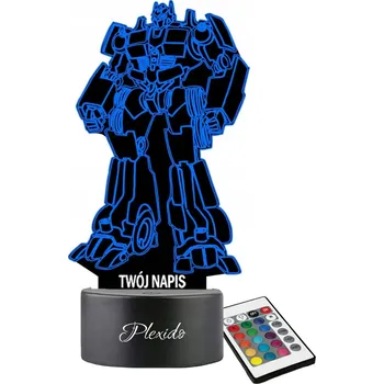 Lampička Noční lampa Plexido vícebarevná