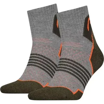 Dámské ponožky PONOŽKY HEAD HIKING QUARTER SOCKS 2P FOREST 35-38