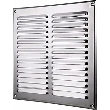 Větrací mřížka Ventilační mřížka Ventilační Duma-Tech stříbrná