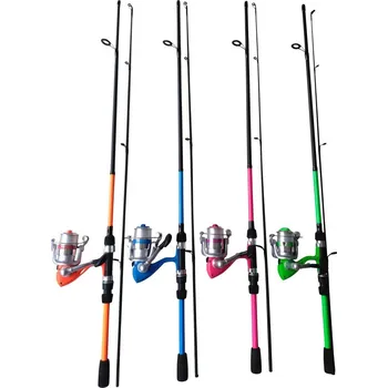 Rybářský prut D.AM. Dětský set Vibe Combo 1,8m/5-20 g + Naviják Zdarma - MODRÁ