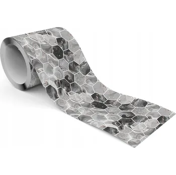 Fototapeta Dekorativní Bordura Na Tapety Bordura Šestiúhelníky MARMOR Kámen Abstrakce