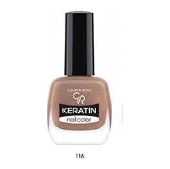 Lak na nehty Golden Rose Dlouhotrvající lak na nehty s keratinem Keratin 116
