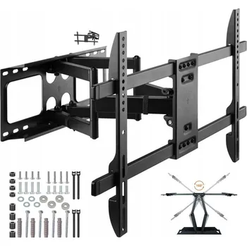Televizní držák OTOČNÝ DRŽÁK PRO TV QLED QE55Q67RAT SAMSUNG, SILNÝ, NA ZEĎ, S NASTAVENÍM