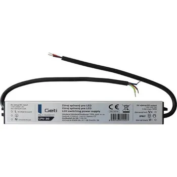 Napájecí zdroj pro osvětlení Geti LPV-30
