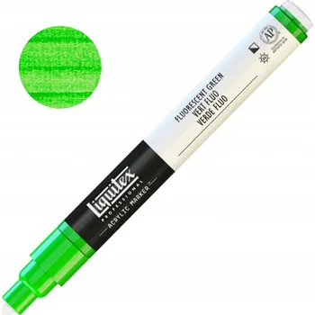 Popisovač Liquitex Paint 2mm 0985 fluorescenční zelená