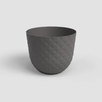 Květináč Květináč HAVANA, 30cm, plast, šedá|MUD GREY|Artevasi