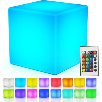 Noční světlo LED SVĚTLO NA SEZENÍ V NOCI SVÍTÍCÍ KOSTKY