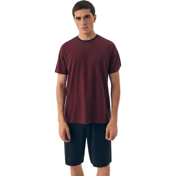 Pánské pyžamo 42633 Dive red - HENDERSON Červená XXL