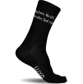 Pánské ponožky Cyklistické Ponožky LUXA 36-41 černé