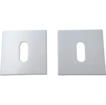 Dveřní kování Interiérová klika VDS Štít kulatý, Štít s otvorem pro klíč