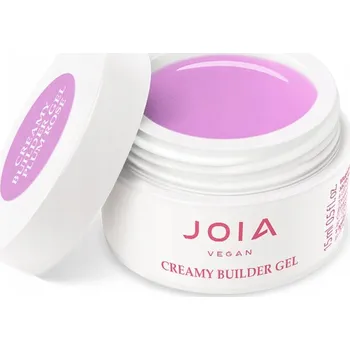 Lak na nehty JOIA vegan Creamy Builder Gel, Odstín Plum Rose (Švestková Růže), 15 ml