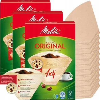 Příslušenství pro přípravu kávy PAPÍROVÉ FILTRY DO KÁVY PRO PŘEKAPÁVACÍ KÁVOVARY MELITTA CLASSIC VELIKOST 4, 240 ks