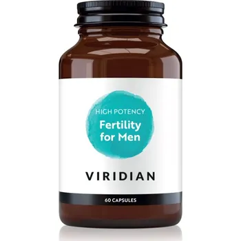 Viridian Nutrition High Potency Fertility for Men kapsle pro zdravou prostatu a podporu potence pro muže 60 cps
