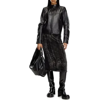 Dámská sukně SUKNĚ DIESEL O-VERYN SKIRT CAVIAR