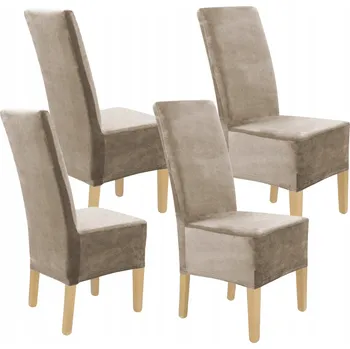 Potah na židli Potah na židli Ubieramy-meble béžový