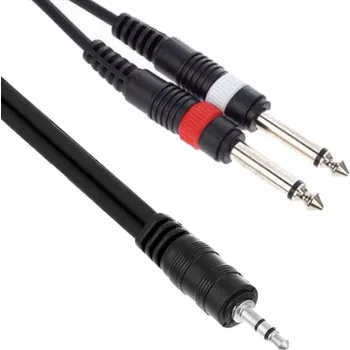 Audio kabel Kabel jack 3,5 mm - jack 6,3 mm The Sssnake YPK2050 5 m (Propojovací kabel)