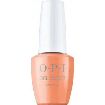 Lak na nehty OPI GelColor Your Way Apricot AF gel lak na nehty oranžový 15 ml