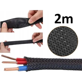 kabelová chránička Oplet na kabely, ochranný kryt vodičů 18-35mm, 2m