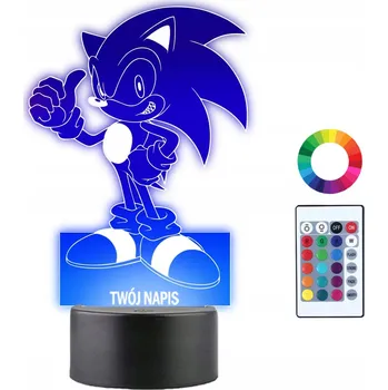 Lampička Plexido vícebarevná Noční lampa