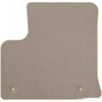 autokoberec JEEP Avenger BEV Elektryczny od 2023 - Velurový kobereček BÉŽOVÝ STRANA ŘIDIČE STD