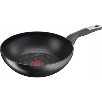 Pánev Wok pánev Tefal Unlimited 28 cm s povrchem Titanium, indukce, Thermo-Signal