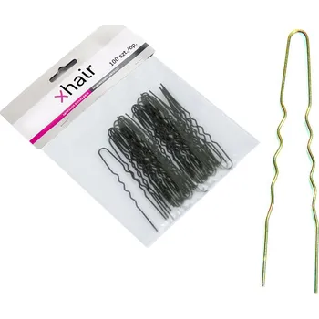 Vlásenka do vlasů xhair 100 ks zlatá