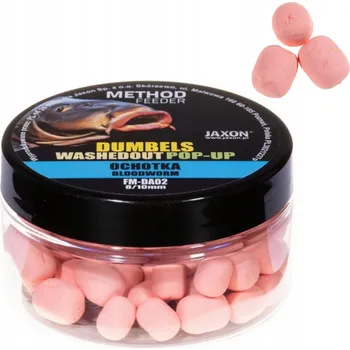 Boilies PLOVOUCÍ NÁSTRAHY DUMBELS Washedout Pop-up Method Feeder 8/10mm JAXON WAFTERS - OCHOTKA